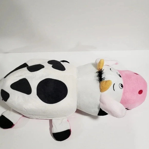 Flip a Zoo Plush Sofie Cow & Ruby Piglet - Picture 9 of 12